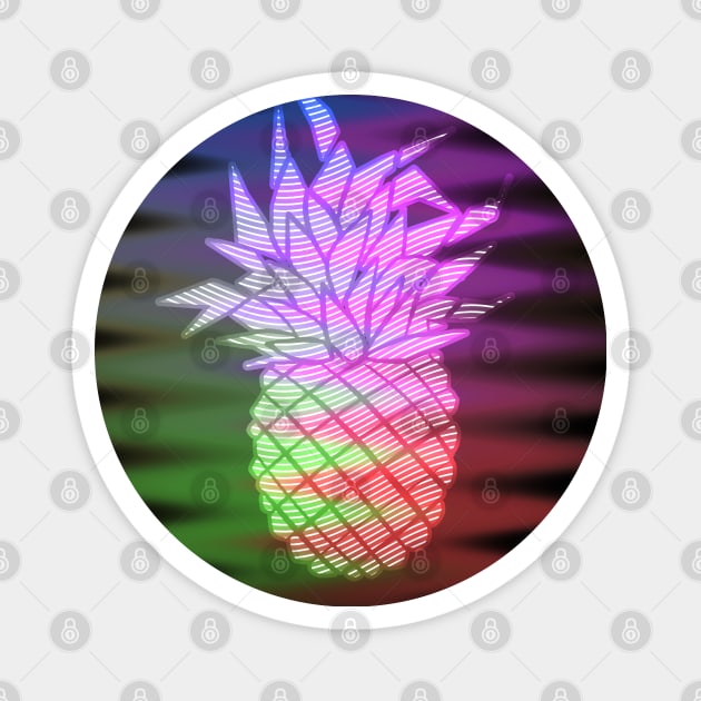 Pineapple Magnet by WiliamGlowing